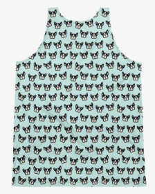 Boston Terrier Allover Tank Top Swish Embassy"  Class= - Active Tank, HD Png Download, Free Download