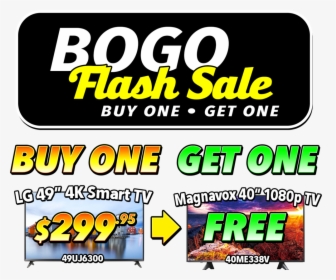 Bogo Flash 49uj6300 40me338v - Graphic Design, HD Png Download, Free Download