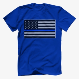 Thin Blue Line Flag - Claw And Order Seltzer Victims Unit, HD Png Download, Free Download