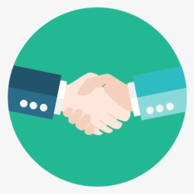 Shake Hand Flat Icon Png, Transparent Png, Free Download