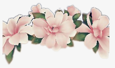 Flower Flowercrown Snapchatfilter Snapchat Pink - Flower Crown Clip Art, HD Png Download, Free Download