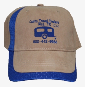 Tan & Blue Casita Hat - Baseball Cap, HD Png Download, Free Download