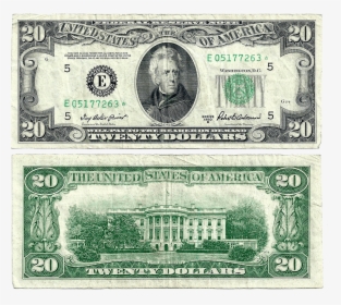 1950 B $20 Federal Reserve Star Note Richmond District - 20 Dollar Bill Png, Transparent Png, Free Download