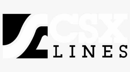 Csx Lines Logo Black And White, HD Png Download, Free Download
