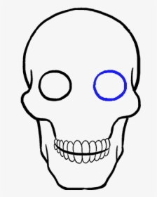 Simple Skull Drawing, HD Png Download, Free Download