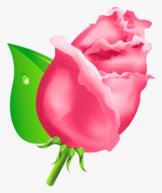 Bud Vector Clip Art - Rose Bud Clip Art, HD Png Download, Free Download