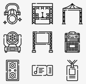Music Festival - Coding Language Icons, HD Png Download, Free Download
