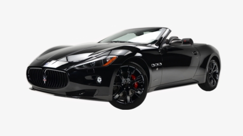 Rent A Luxury Car At A Discount Price - Maserati Granturismo Convertible 2012 Black, HD Png Download, Free Download