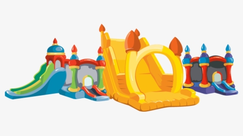 Transparent Castle Vector Png - Inflatable Bounce House Vector, Png Download, Free Download
