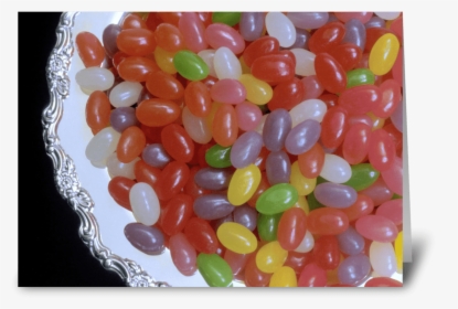Jelly Beans Greeting Card - Jelly Bean, HD Png Download, Free Download