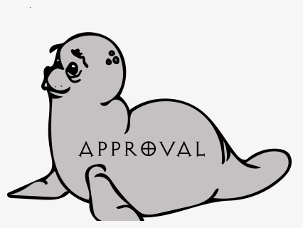 Seal Of Approval Stickers T-shirt Sticker Illustrator - Cartoon, HD Png Download, Free Download