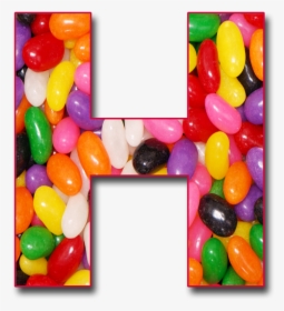 H Monogram, Character Letters, Jelly Beans, Letter - Jelly Bean Letter H, HD Png Download, Free Download