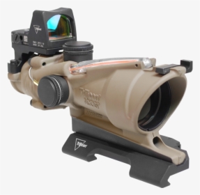 Picture Of Trijicon Acog Dual Illuminated Red Crosshair - Trijicon Acog Rmr Combo, HD Png Download, Free Download