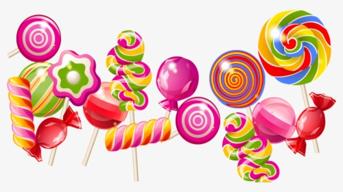 Lollipop Candy Cake - Candy Png, Transparent Png, Free Download
