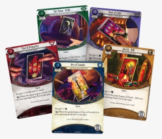 Tarot Cards That Hold The Key To Your Fate In The Circle - Arkham Horror Tarot Card, HD Png Download, Free Download
