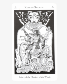 Hermetic Tarot King Of Cups, HD Png Download, Free Download