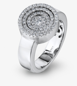 Shimansky Starlight Round Shape Diamond Ring - Pre-engagement Ring, HD Png Download, Free Download