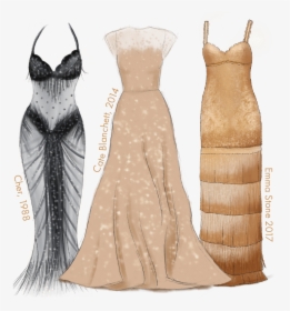 Who Could Forget The Icon That Is Cher, Collecting - Best Supporting Actress Oscar All Dresses, HD Png Download, Free Download