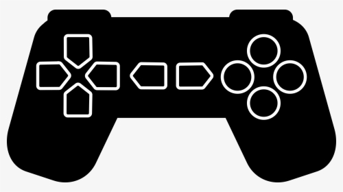 Game Controller Outline 2 Clip Arts - Game Controller Pdf, HD Png Download, Free Download
