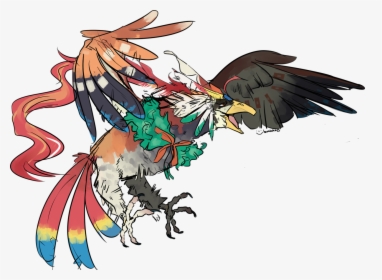 Here"s My Entry For Your Pokemon Fusion Contest It"s - Fusion Decidueye, HD Png Download, Free Download