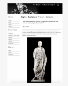 Caligula Statue, HD Png Download, Free Download