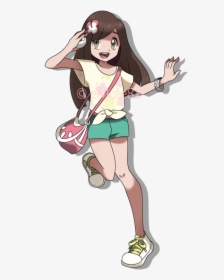 Pokemon Girl Png - Female Pokemon Trainer Poses, Transparent Png, Free Download