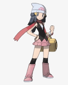 Pokemon Trainers Png - Pokemon Diamond And Pearl Trainers, Transparent Png, Free Download