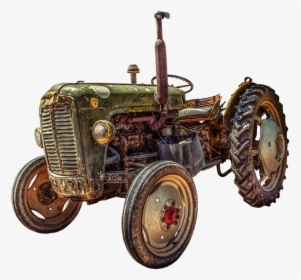 Tractor, Old, Old Tractor, Oldtimer, Commercial Vehicle - Alter Traktor Clipart, HD Png Download, Free Download