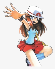 Pokemon Trainer Green - Pokemon Green Character, HD Png Download, Free Download