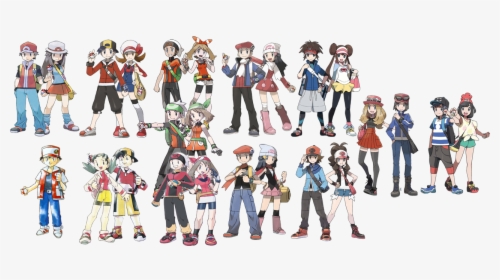 Http - //archives - Bulbagarden - Net/mediersgrouped - Pokemon Player Characters, HD Png Download, Free Download