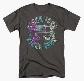 Psychedelic Mystery Machine Scooby Doo T Shirt - Mystery Machine T Shirt, HD Png Download, Free Download