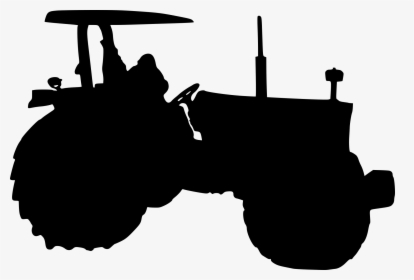 Tractor Silhouette Png, Transparent Png, Free Download