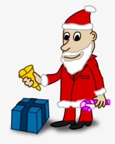Comic Characters Santa Coloring Book Colouring Black, HD Png Download, Free Download