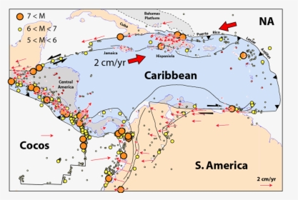 Caribbean Schematic New-01 - Map, HD Png Download, Free Download