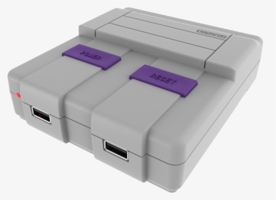 Rasptendo Retro Gaming Case For Raspberry Pi - Super Nintendo Entertainment System, HD Png Download, Free Download