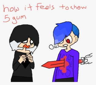 Feels Like To Chew 5 Gum, HD Png Download, Free Download