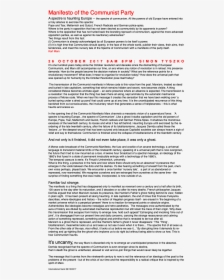 Manifesto Of The Communist Party A Spectre Is Haunting - Ferderal Minimum Wage Poster, HD Png Download, Free Download