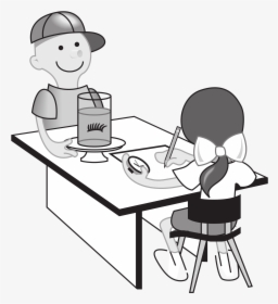Kids At Table Doing Experiment - Become A Teacher In South Africa, HD Png Download, Free Download