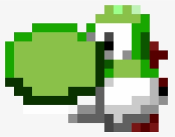Yoshi Head Png Download Pixel Art Minecraft Plan