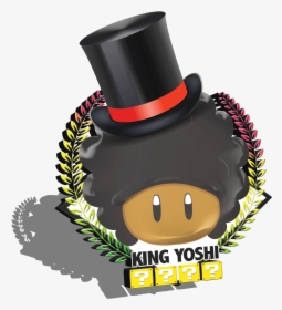 King Yoshi Head Band - Cartoon, HD Png Download, Free Download