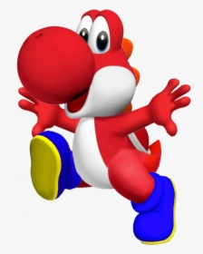 Super Mario Png Red Yoshi, Transparent Png, Free Download