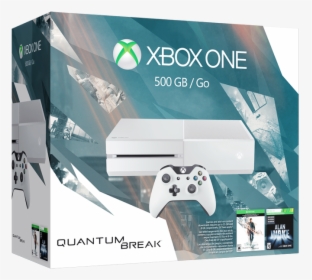 White Xbox One Bundle Quantum Break, HD Png Download, Free Download