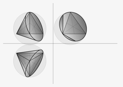 Cone 4 Enveloped Tetrahedron Svg Clip Arts - Circle, HD Png Download, Free Download