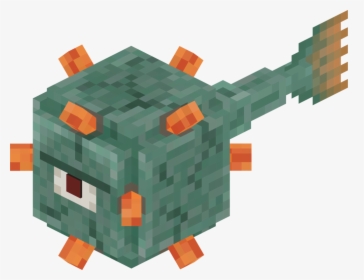 Minecraft Guardian Pixel Art, HD Png Download, Free Download
