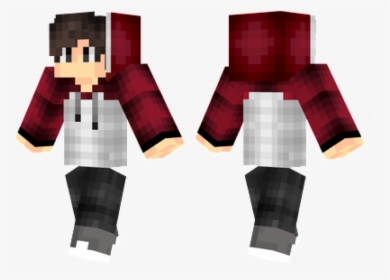 Minecraft Skins Red Jacket, HD Png Download, Free Download
