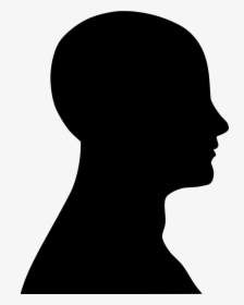 Male Human Head Silhouette, HD Png Download, Free Download