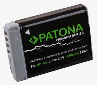 Patona Premium Nb13l Passend Zu Powershot G7 X - Data Storage Device, HD Png Download, Free Download
