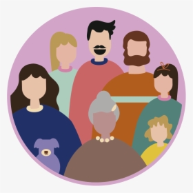 Card Image Cap - Group Of People Gif Transparent, HD Png Download, Free Download