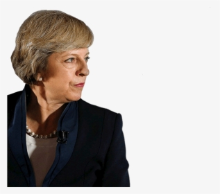 Theresa May Perfil - Theresa May White Background, HD Png Download, Free Download