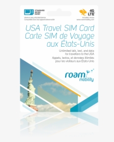 Roam Mobility Sim Card, HD Png Download, Free Download